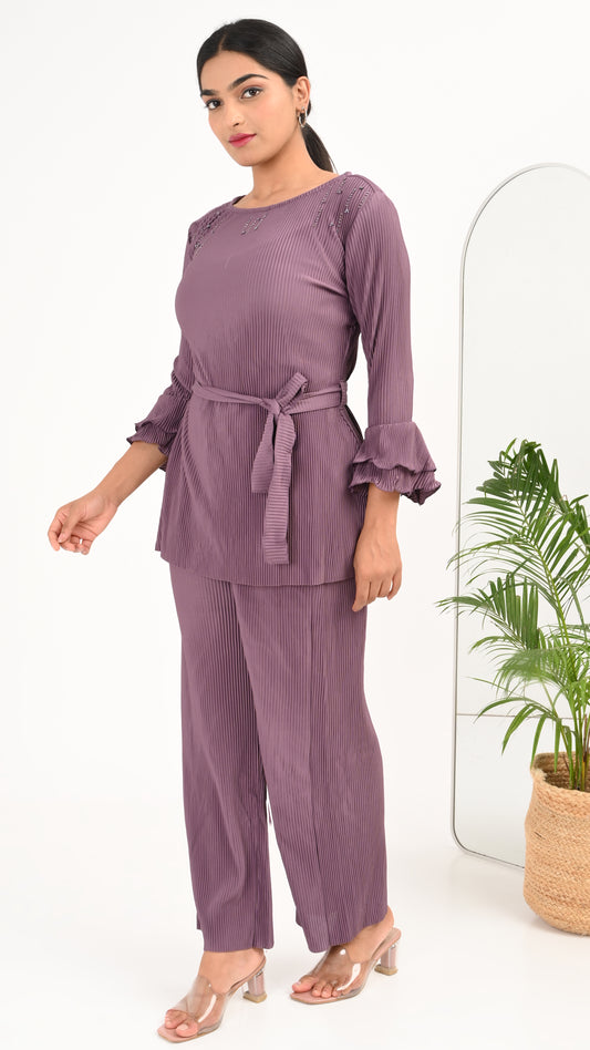 Mauve Mirage Co-ord Set
