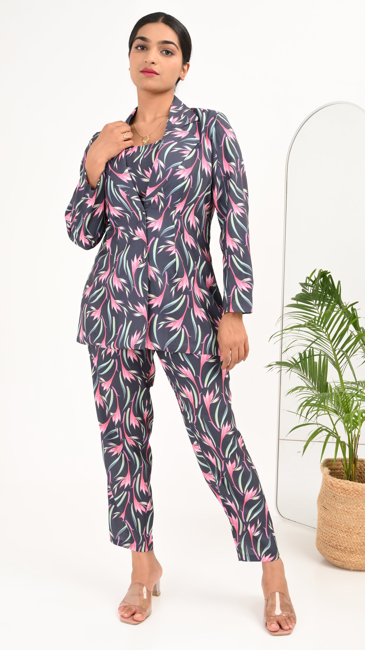 Tropink Noir Co-ord Set
