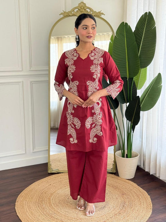 Gulnaar Grace Co-ord Set