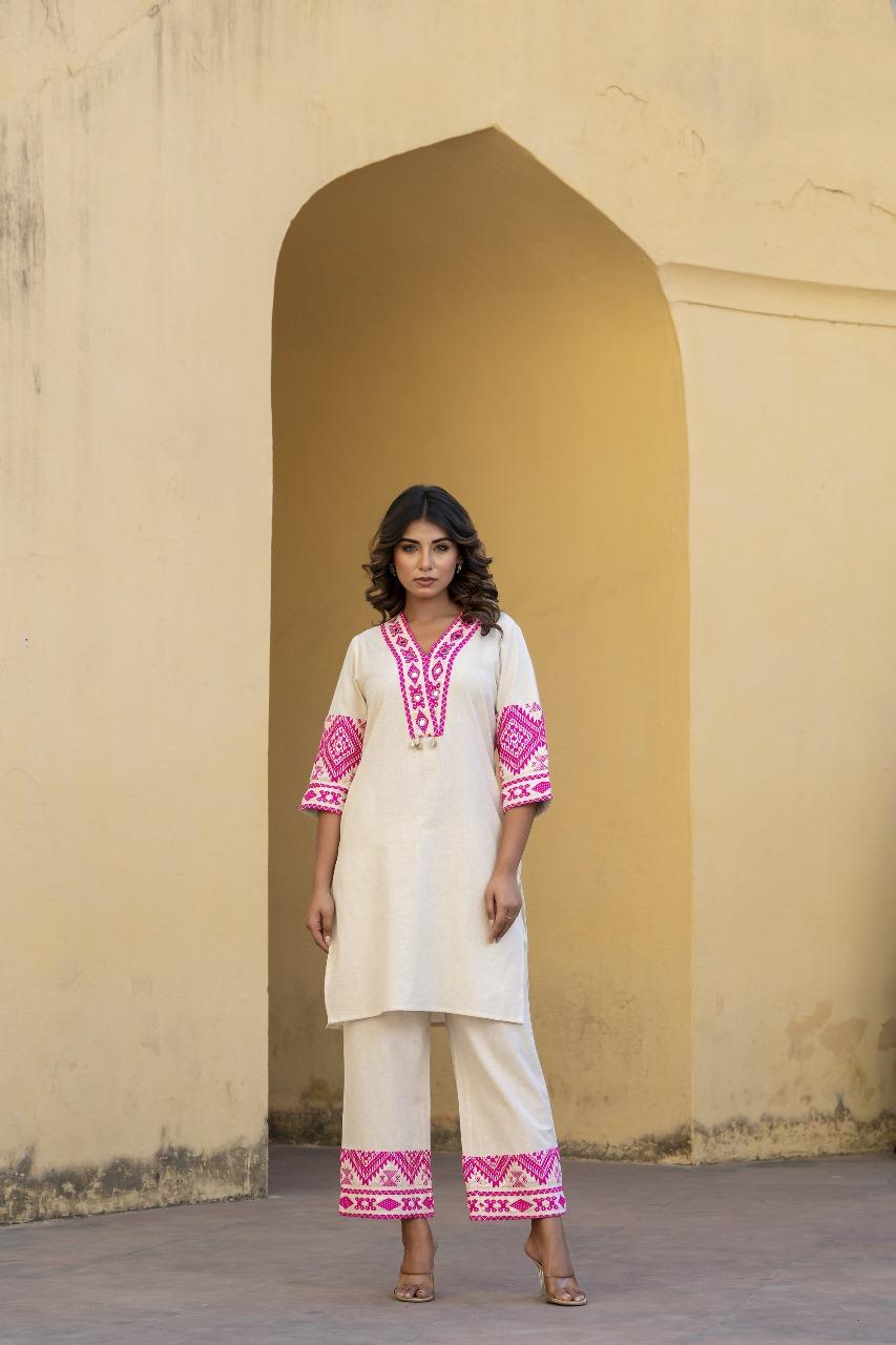 Gulabi Noor Co-ord Set