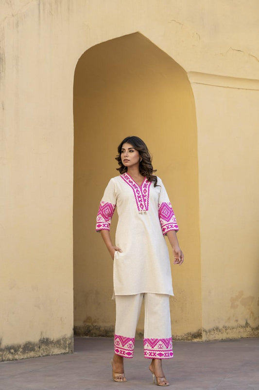 Gulabi Noor Co-ord Set