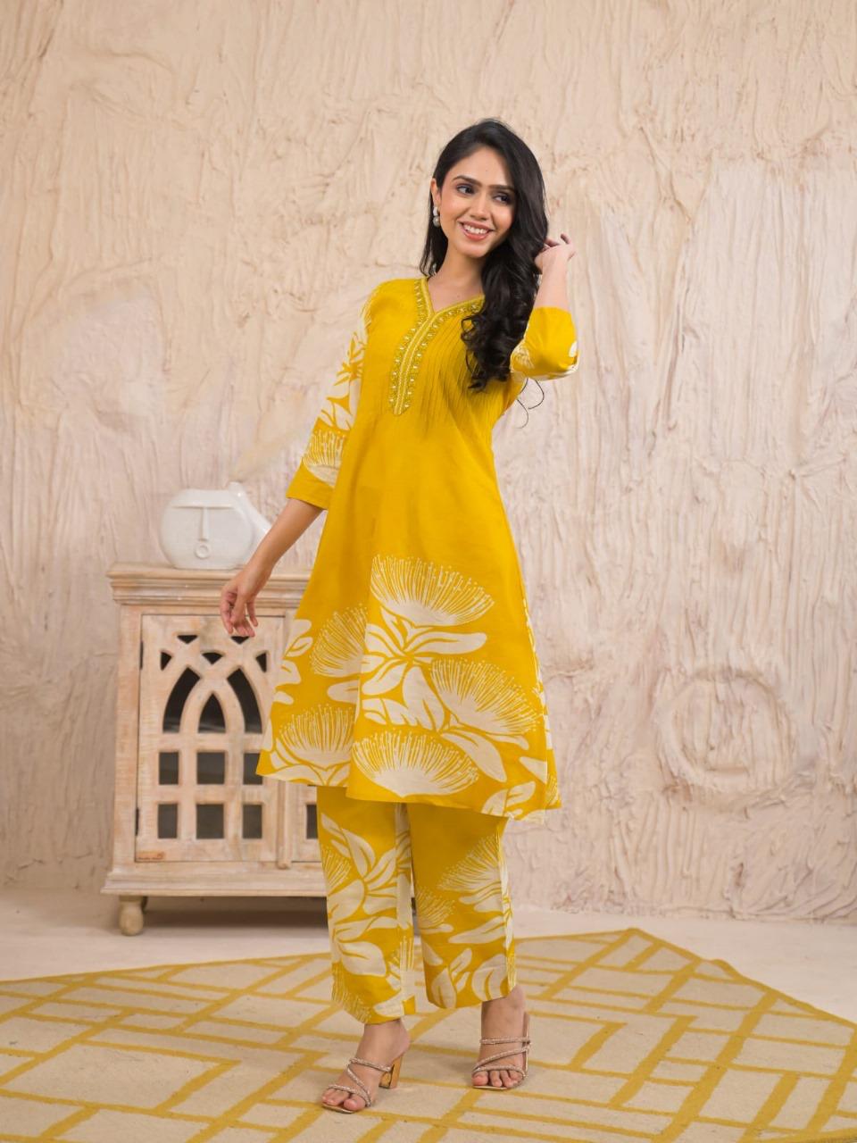 Sunflare Bloom Co-ord Set
