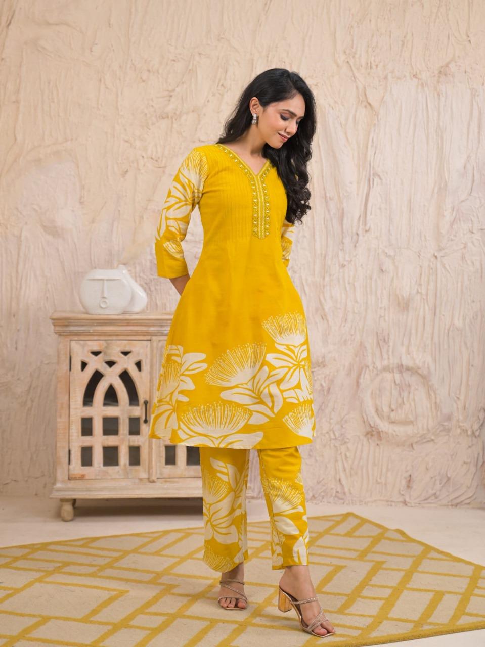 Sunflare Bloom Co-ord Set