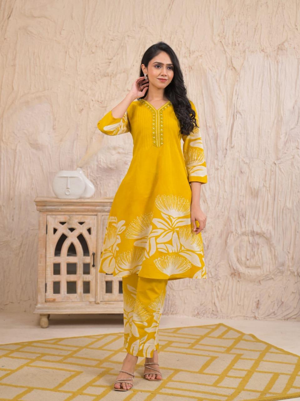 Sunflare Bloom Co-ord Set