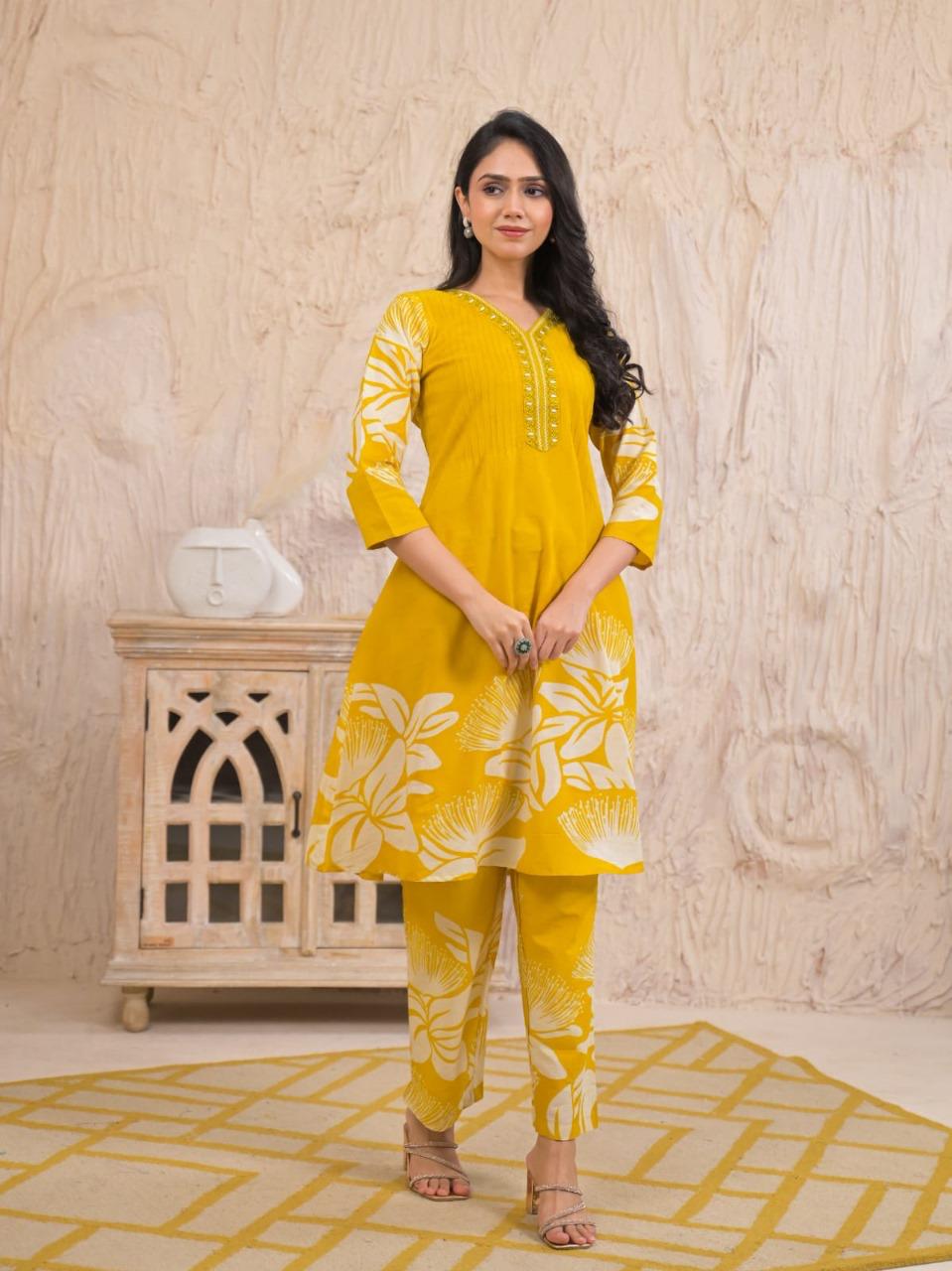 Sunflare Bloom Co-ord Set