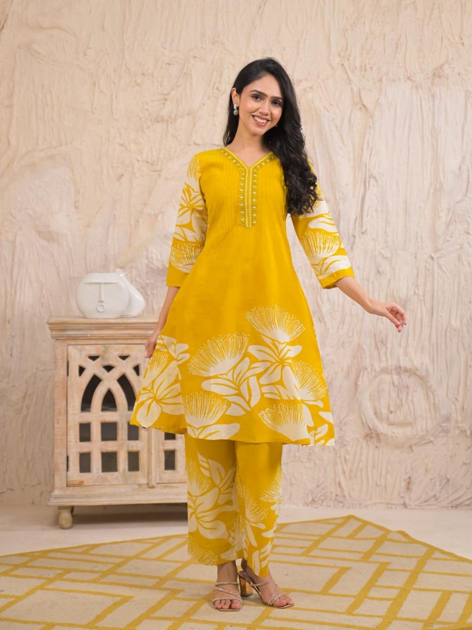 Sunflare Bloom Co-ord Set