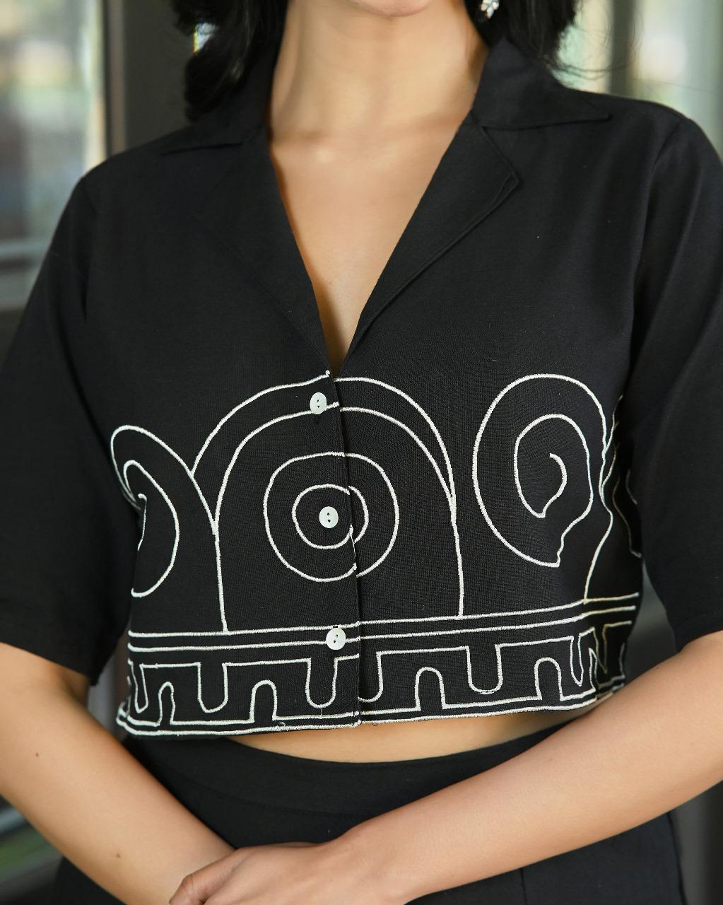 Noir Swirl Co-ord Set
