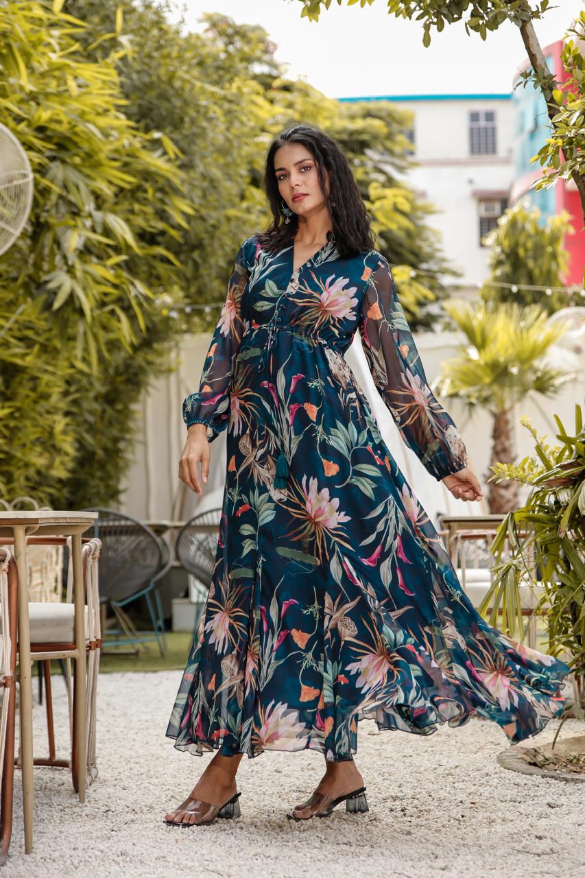 Florelle Drift Midi Dress