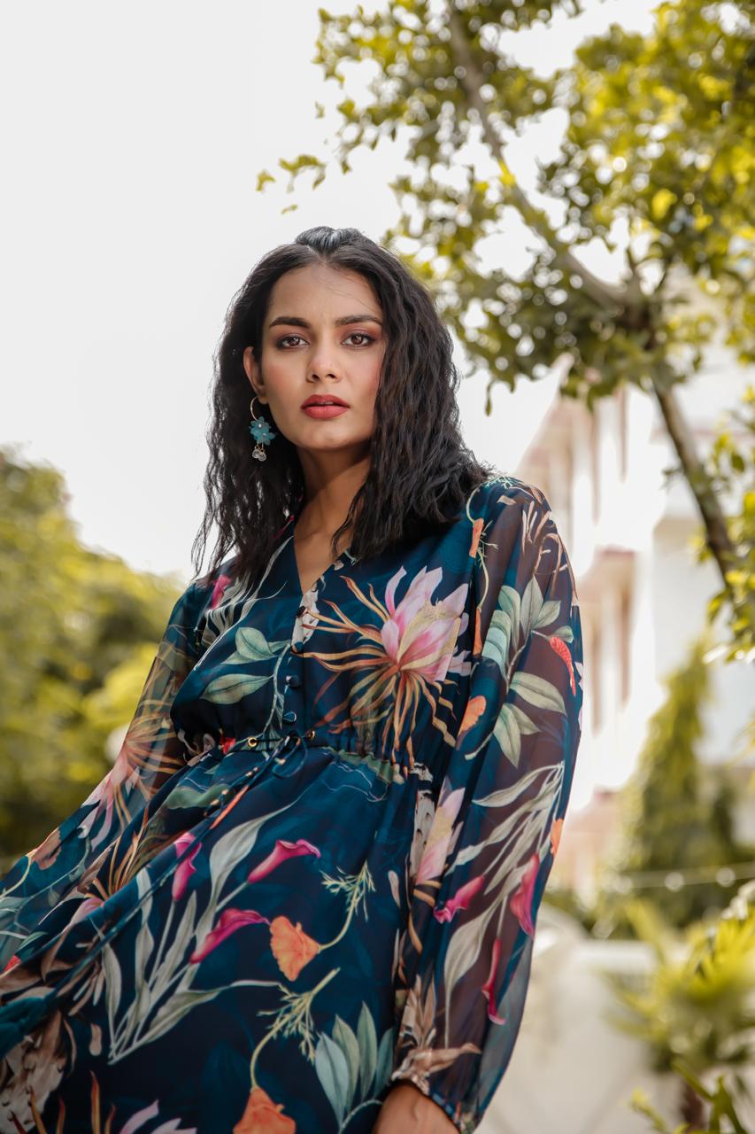 Florelle Drift Midi Dress