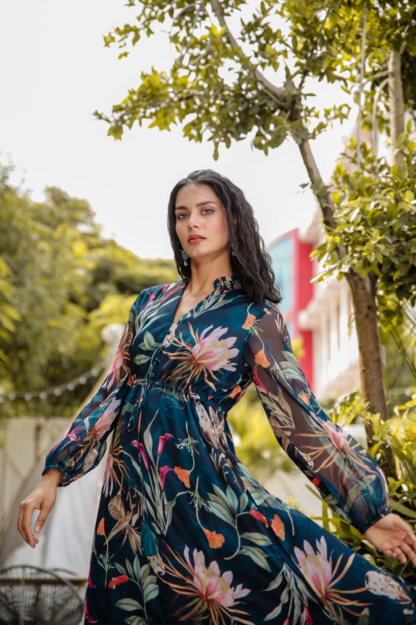 Florelle Drift Midi Dress