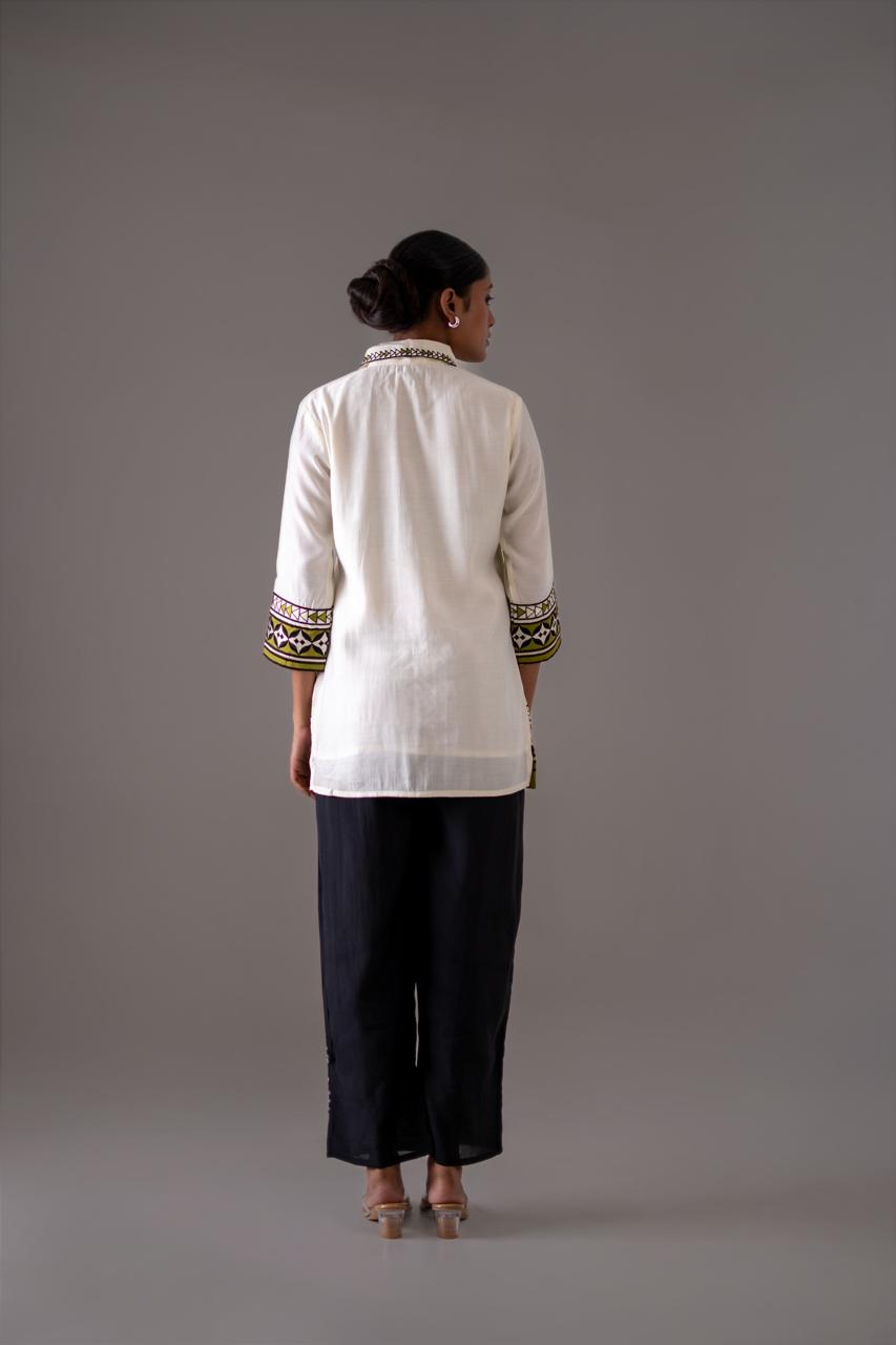 Elegance Muse Co-ord Set in Super Soft Muslin