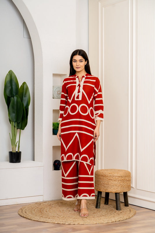 Desert Muse Long Top Co-Ord Set