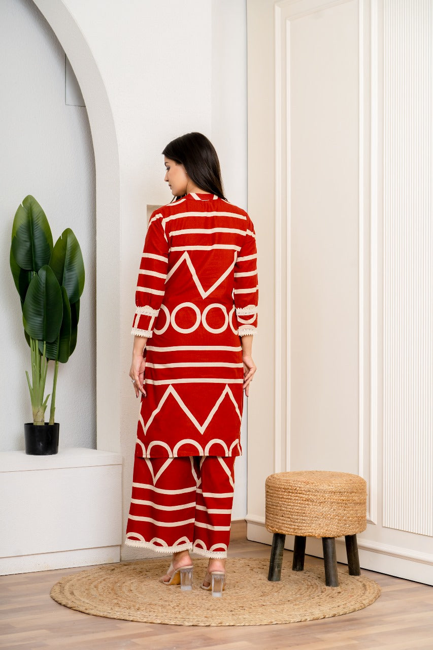 Desert Muse Long Top Co-Ord Set