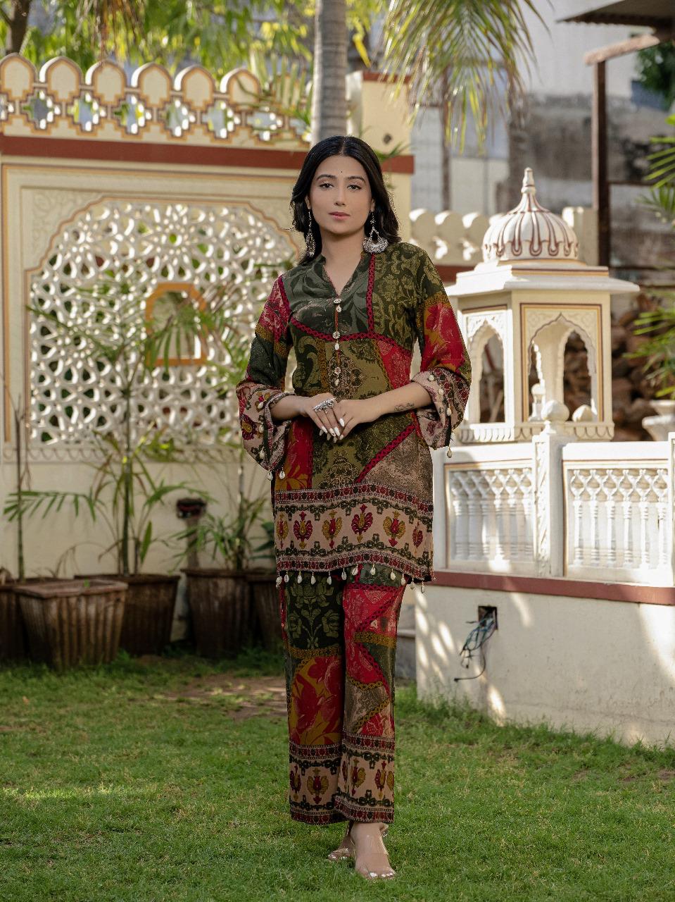 Gulbano Bagh Co-ord Set