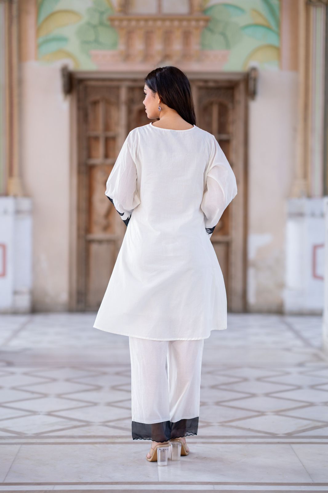 Noor-E-Ivory Co-ord Set