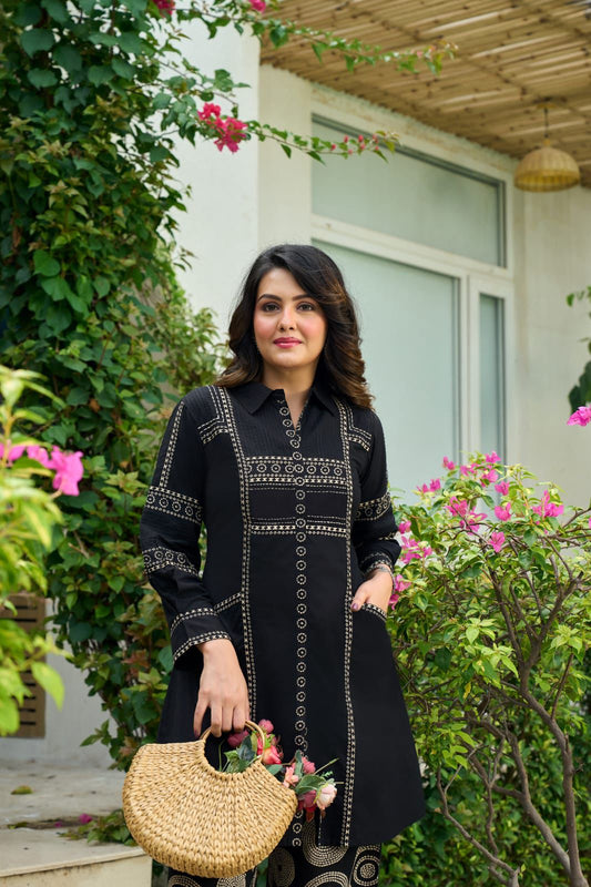 Noir Orbit Co-ord Set