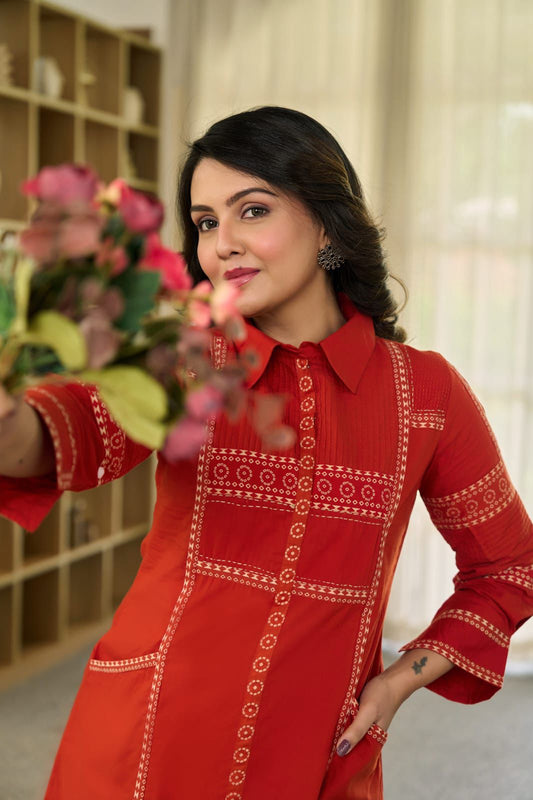 Terracotta Orbit Co-ord Set