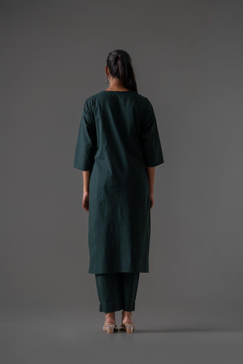 Heer Zaitoon Kurti Pant Dupatta Set Suit