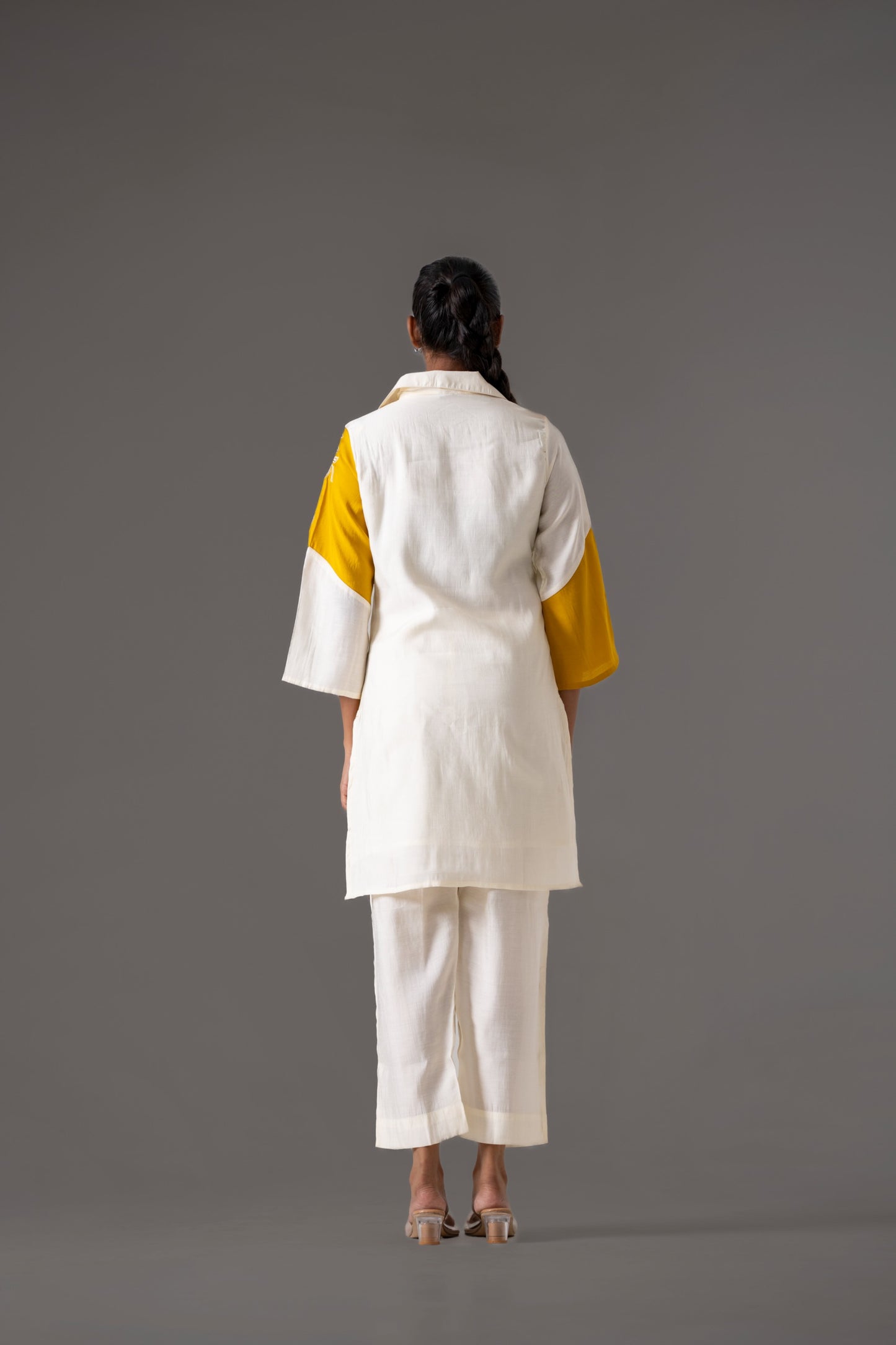 Sunlit Ivory Muslin Co-ord Set