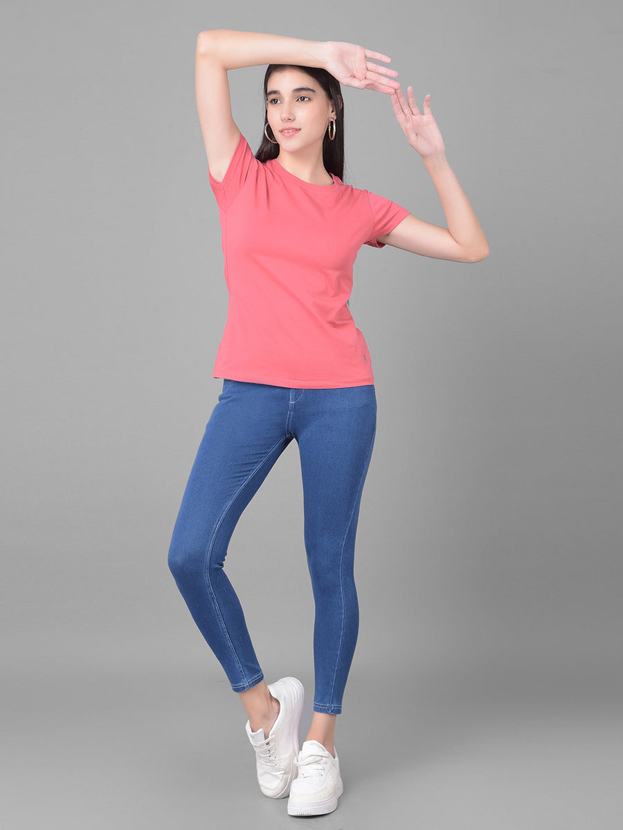 Comfort Lady Deep Indigo Blue Stretchable Denim Jeggings
