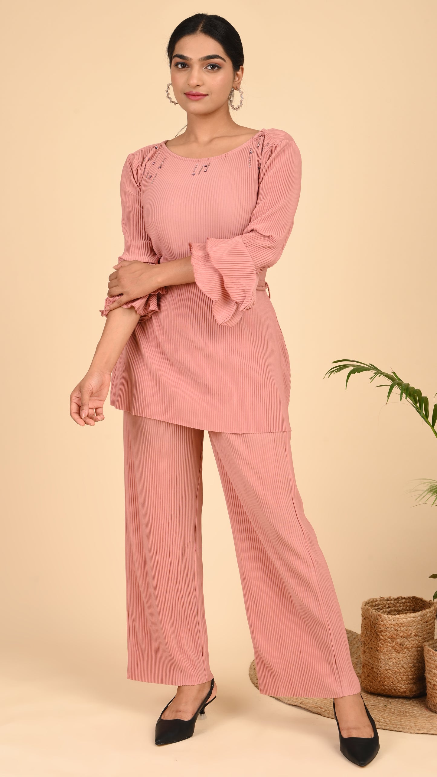 Blush Petal Grace Co-ord Set