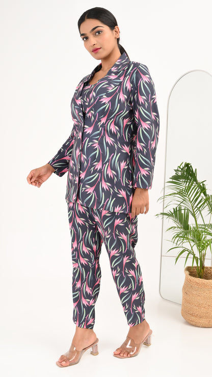 Tropink Noir Co-ord Set