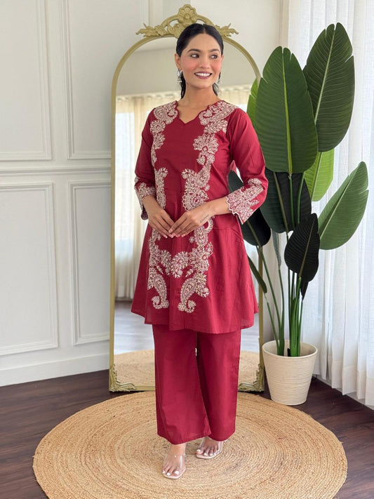 Gulnaar Grace Co-ord Set