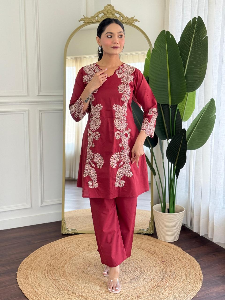 Gulnaar Grace Co-ord Set