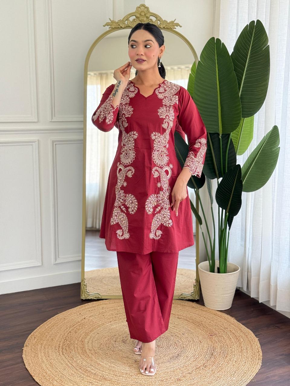 Gulnaar Grace Co-ord Set