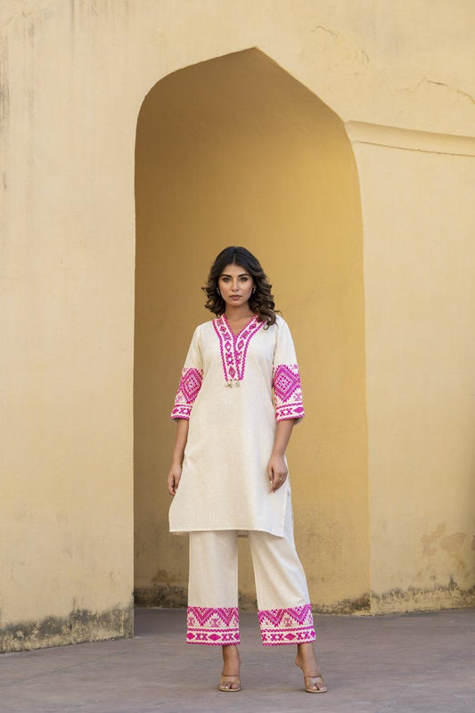 Gulabi Noor Co-ord Set