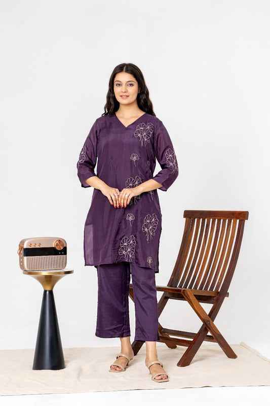 Plum Dusk Co-ord Set