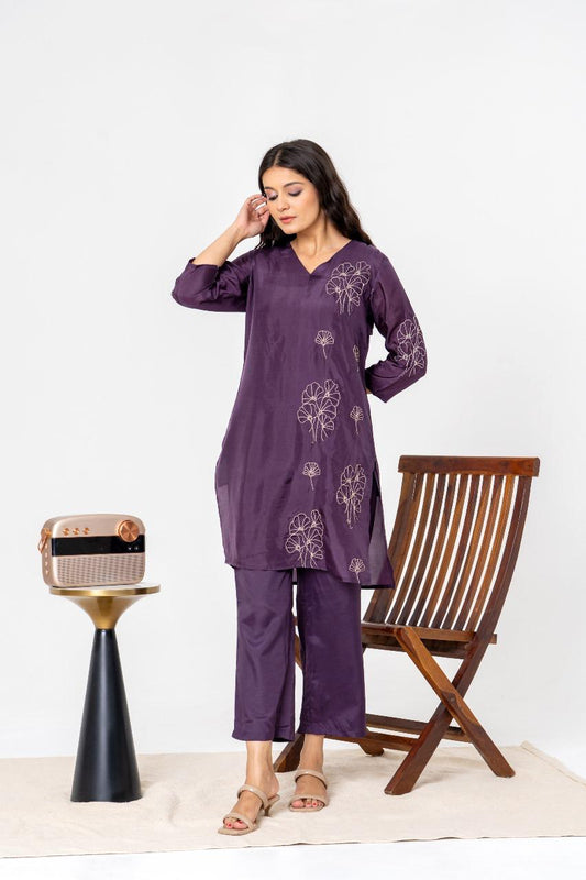 Plum Dusk Co-ord Set