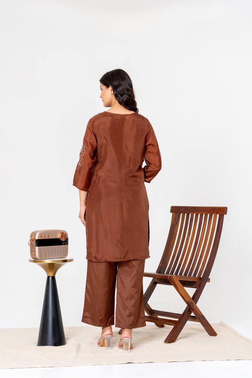 Cocoa Bloom Co-ord Set