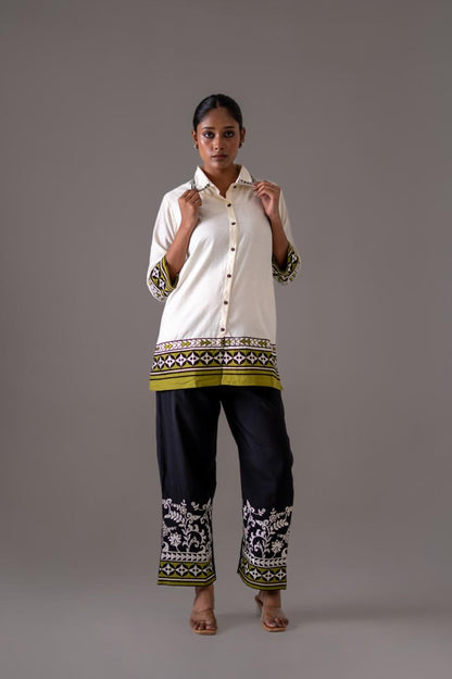 Elegance Muse Co-ord Set in Super Soft Muslin