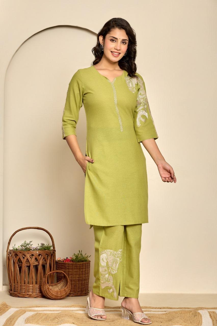 Zest-E-Zar Kurti Pant Set