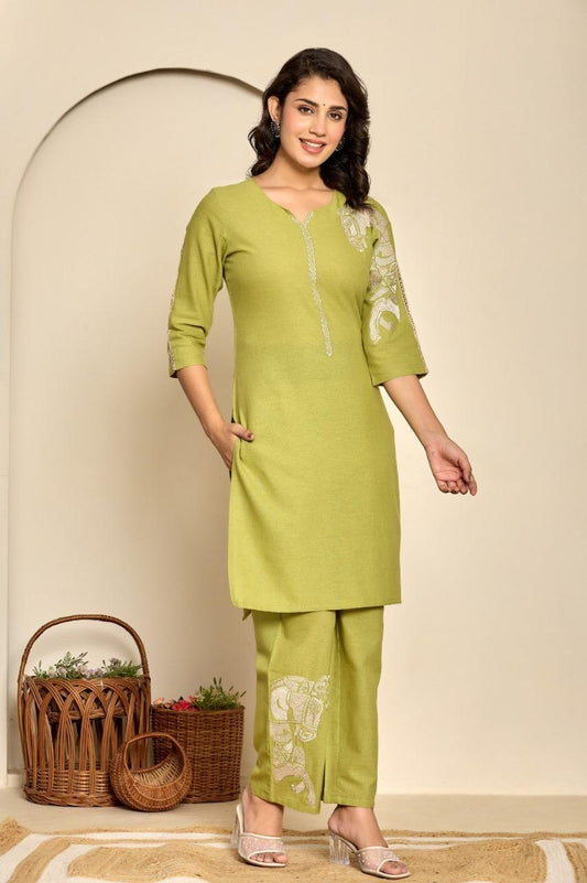 Zest-E-Zar Kurti Pant Set