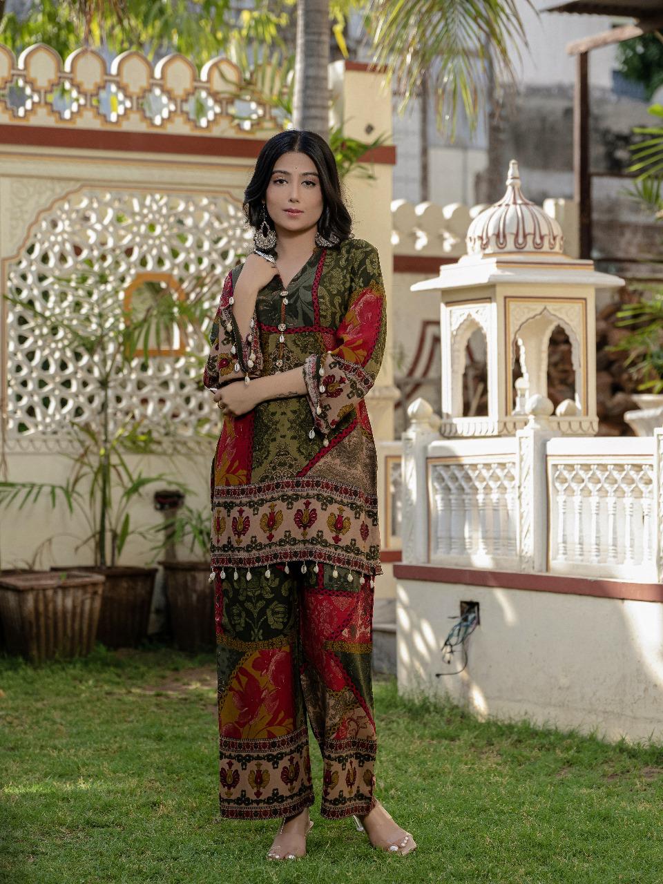 Gulbano Bagh Co-ord Set
