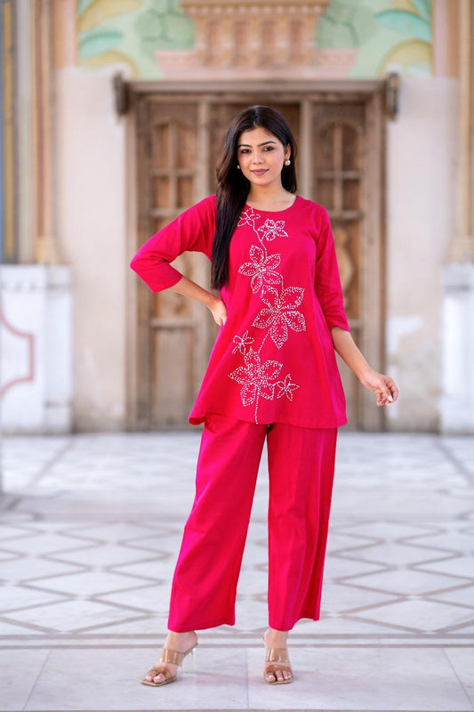Gulaabi Shine Co-ord Set