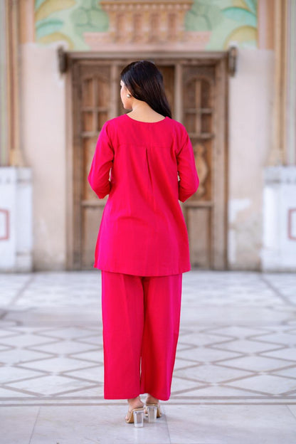 Gulaabi Shine Co-ord Set