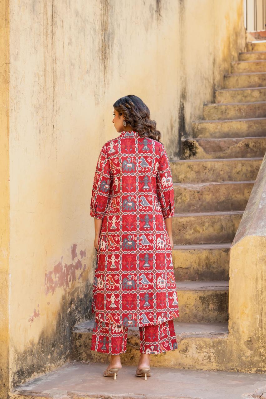 Karwaan Rouge Co-ord Set
