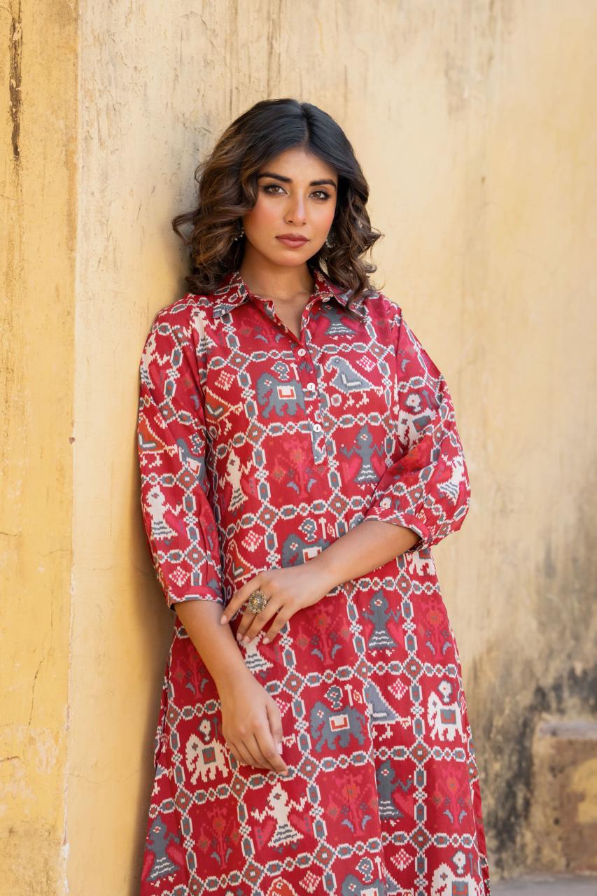 Karwaan Rouge Co-ord Set