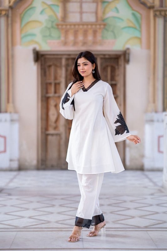 Noor-E-Ivory Co-ord Set