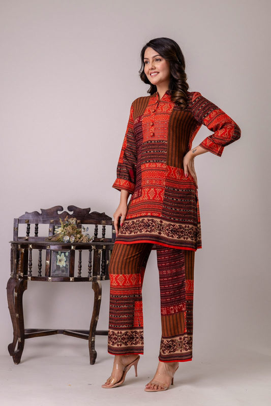 Crimson Clay Co-ord Set