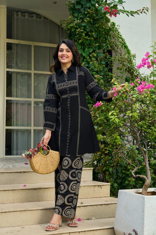 Noir Orbit Co-ord Set