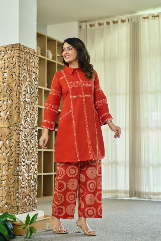 Terracotta Orbit Co-ord Set