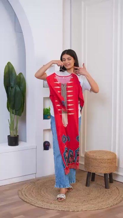 Gulnaar Jaipuri Charm Kurti Pant Dupatta Suit Set