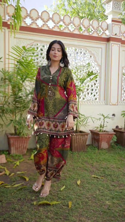 Gulbano Bagh Co-ord Set